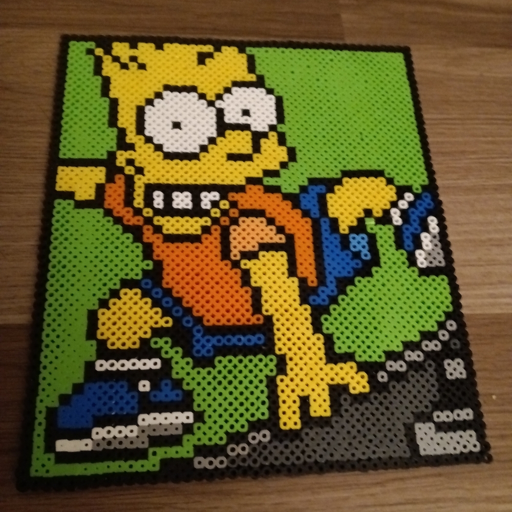 Bart Simpson Art Panel